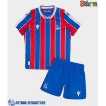 Fotballdrakt Barn Crystal Palace Hjemmedraktsett 2025-26 Kortermet (+ Korte bukser)